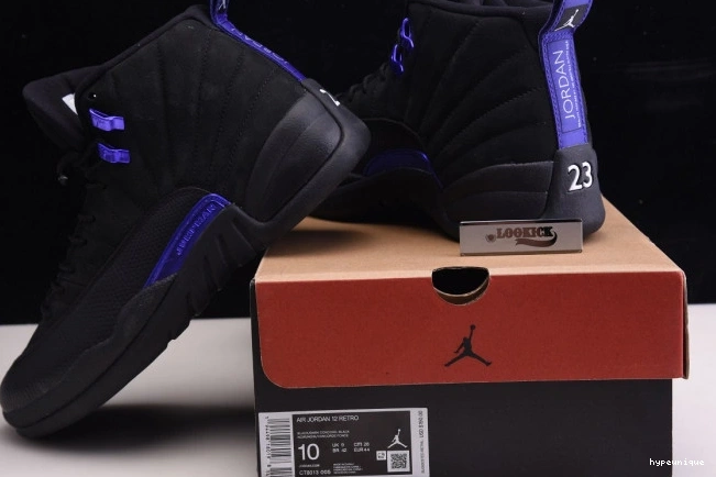HYPE CT8013 'Dark 005 Concord' Retro Jordan 12 Air 0725